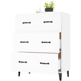  Komoda bijela 69,5x34x90 cm od konstruiranog drva | Eponuda.com