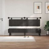  Držeće uzglavlje Zidne Crna 170 x 55 x 5 cm Antikni PU - Crna 160 cm bez LED | shoptok.hr