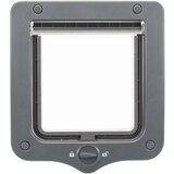 Trixie dvosmerna vrata za mačke i pse 20x22 cm – siva, tiha, sa zaptivkom | ePonuda.com