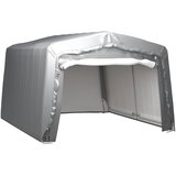  Skladišni šator 370 x 370 cm čelični sivi | shoptok.hr