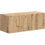  Komplet TV omaric 3 pcs Umetni hrast Konstruiran les - - Rjava - 51.13 - 30 x 31 x 100 cm - 2025-vidaXL-Uvoz_2 | Shoptok.si