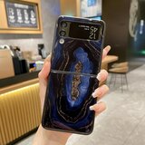 INORCO Za Samsung Galaxy Z Flip3 5G marmorni vzorec telefonska torbica steklo+PC zaščitni ovitek za telefon, (22034506) | Shoptok.si