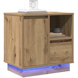  Noćni ormar 2 pcs Umjetnički hrast 50 x 34,5 x 50 cm. | shoptok.hr