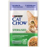  Varčno pakiranje Cat Chow 52 x 85 g - Sterilised jagnjetina in zeleni fižol | shoptok.hr