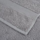 Premium ručnici za ruke SOLUND 4 kom. sivi 50x100 cm 600 g/m² - Siva 50 x 100 cm 4 | shoptok.hr