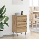  Kreveta Umjetnički hrast 40 x 35 x 70 cm Obrađeno drvo i čelik | shoptok.hr