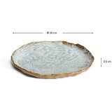 Kave Home Siv keramičen krožnik ø 26 cm Alenia – | Shoptok.si