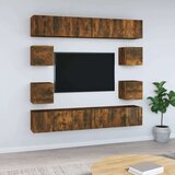  10-dijelni set TV ormarića boja dimljenog hrasta drveni | shoptok.hr