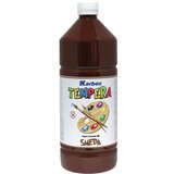 Karbon tempera barva rjava, 1 L Cene