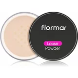 Flormar Loose Powder puder v prahu odtenek 002 Light Sand 18 g