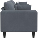 SOFA Tamno siva 250 x 77 x 76 cm Baršun | shoptok.hr