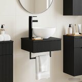  Zidni sudoper Crna 40 x 35 x 39 cm Konstruirano drvo | shoptok.hr