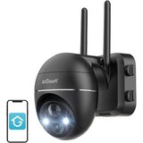 IEGeek brezžična zunanja kamera 3MP wifi ZS-GX1S črna 5200mAh | Shoptok.si