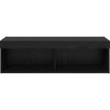 TV zidni ormar Crni hrast 100 x 30 x 30 cm Konstruirano drvo | Eponuda.com