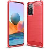  Ovitek za Xiaomi Redmi Note 10 Pro / 10 Pro Max | Carbon vzorec | Rdeč | Shoptok.si
