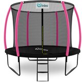  INLEA ULTIMATE Jump trampolin s unutarnjom zaštitnom mrežom 305 cm - crna/roza | shoptok.hr