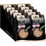 Varčno pakiranje Sheba Classic Soup vrečke 80 x 40 g - z lososom