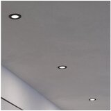 Eglo Fueva 5 LED vgradna svetilka (2,7 W, Črne barve, Topla bela) | Shoptok.si