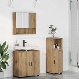  Set namještaja za kupaonicu 3 kom. Umjetnički hrast | shoptok.hr