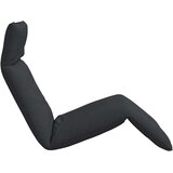  Sklopiva ležaljka za sunčanje crna 175x54x8,5 cm Oxford tkanina | Shoptok.si