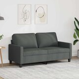  Dvosjed od tkanine tamnosivi 140 cm | shoptok.hr