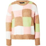 Trendyol Pulover karamel / jabolko / staro roza / bela | Shoptok.si