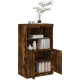  Komoda s LED svjetlima boja dimljenog hrasta 60 5x37x100 cm | shoptok.hr