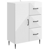  Kreveta s ladicama Bijela visokog sjaja 66 x 34,5 x 89,5 cm | shoptok.hr