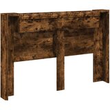  Uzglavlje S LED lampica Dimljeni hrast 160 x 16,5 x 103,5 cm | Eponuda.ba