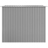  Vrtna kućica za pohranu siva metalna 257 x 205 x 178 cm | Eponuda.com