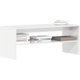 TV ormarić od iverice visoki sjaj bijeli 100 x 40 x 40 cm | shoptok.hr