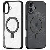 Dux ducis Aimo Mag ovitek z MagSafe in stojalom za iPhone 16 - črna | Shoptok.si