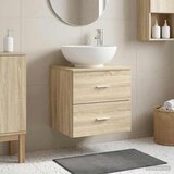  Umivaonik s policom Hrast sonoma 49,5 x 44,5 x 66,5 cm | shoptok.hr