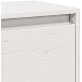  Zidni ormarići 2 kom bijeli 45 x 30 x 35 cm od masivne borovine | shoptok.hr