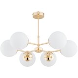  Luster na šipci FOTON 6xE14/40W/230V zlatna/bela | Eponuda.com