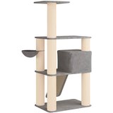  Mačje drvo s sisalnim postoljima za grebanje Svjetlosiva 173 cm | shoptok.hr