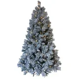 Norway, novogodišnja jelka, bela, sa sijalicama, 210cm ( 750424 )