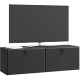 TV ormar za zid 98 x 31 x 30 cm Crna Konstruirano drvo Zidne | shoptok.hr