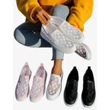 Resti Women's mesh moccasins with flowers Emzos | ePonuda.com