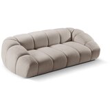 Micadoni Home Bež baršunasti sofa 254 cm Diana – | shoptok.hr