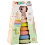  Senzorna piramida za slaganje od eko gume - jednorog | shoptok.hr