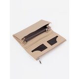 Shelvt Classic women's beige wallet | shoptok.hr