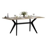 Hanah home Luna Oak Dining Table | ePonuda.com