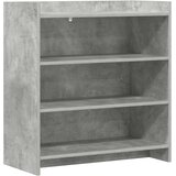 vidaXL Kreveta Betonska siva 75 x 36 x 80 cm Konstruirano drvo - Betonska siva | shoptok.hr
