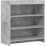 Strani šal Betonsko siva 75 x 36 x 80 cm Inženirski les, (5000253307)