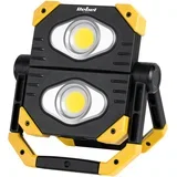 Prijenosna baterija. građevinski dupli reflektor LED COB 19W USB powerbank