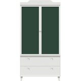 Ormarić s pločom za pisanje ROROS Bijelo 90 x 45 x 180 cm | Eponuda.com