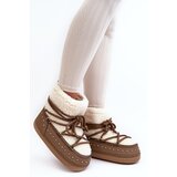 Boto Women's Padded Snow Boots Brown Rohes | ePonuda.com