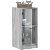  Bočni ormarić sa staklenim vratima boja hrasta 35x37x75,5 cm | shoptok.hr