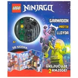 Školska knjiga Lego Ninjago - Nova misija/Nove pustolovine/Garmadon protiv Lloyda  - kutija/3D scene + 2 knjige